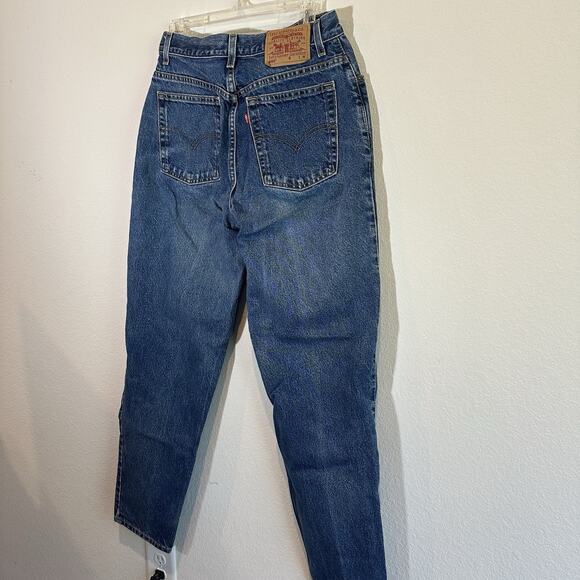 Y2K Levis 550 Jeans Womens Sz 12 Relaxed Fit Tapered High Rise Vintage Mom 2002 - Picture 11 of 11